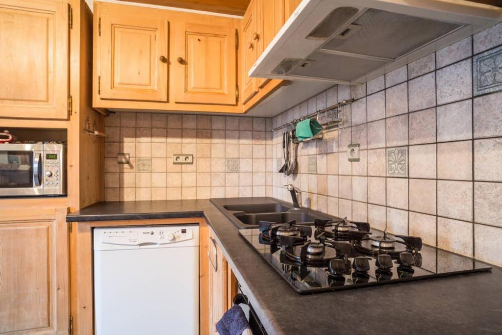 Appartement Spacieux Proche Des Telecabines Et Du Centre Ville Avec Jardin Prive Saint-Gervais-les-Bains Dış mekan fotoğraf