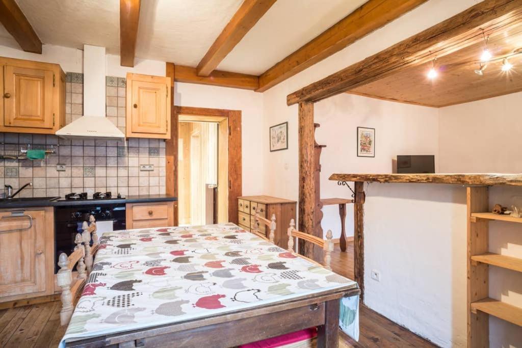 Appartement Spacieux Proche Des Telecabines Et Du Centre Ville Avec Jardin Prive Saint-Gervais-les-Bains Dış mekan fotoğraf