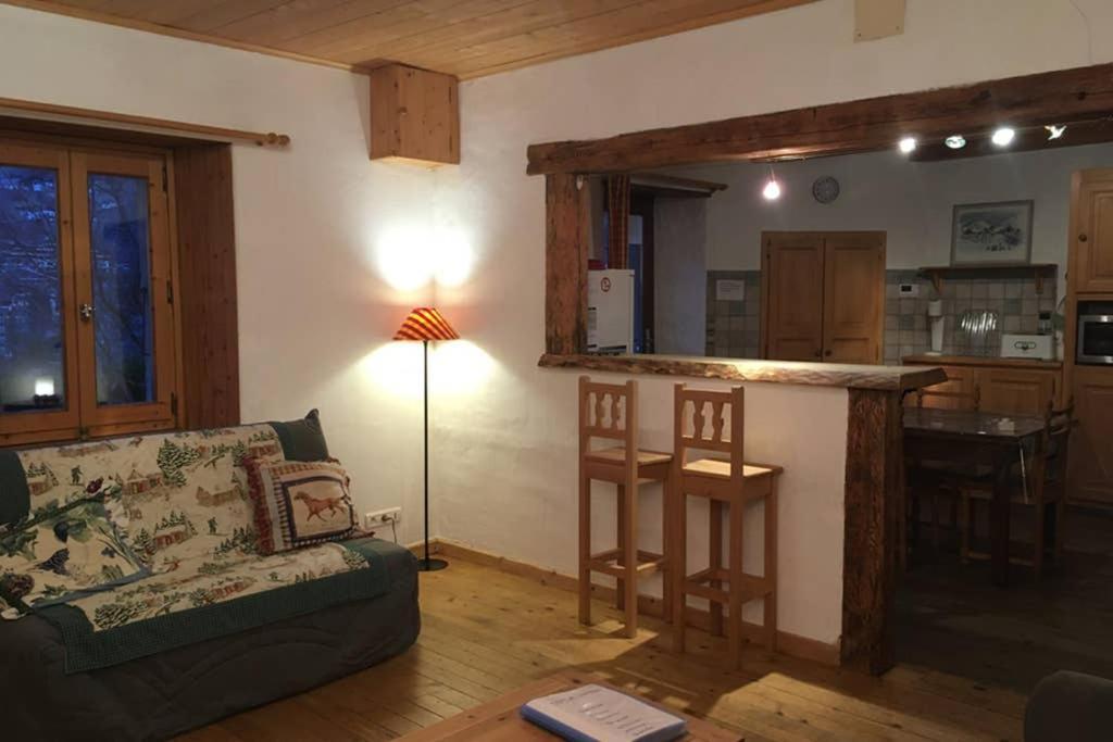 Appartement Spacieux Proche Des Telecabines Et Du Centre Ville Avec Jardin Prive Saint-Gervais-les-Bains Dış mekan fotoğraf