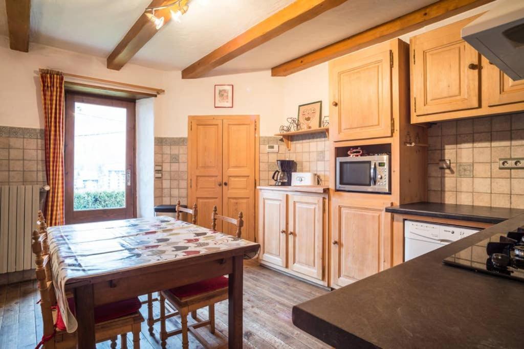 Appartement Spacieux Proche Des Telecabines Et Du Centre Ville Avec Jardin Prive Saint-Gervais-les-Bains Dış mekan fotoğraf